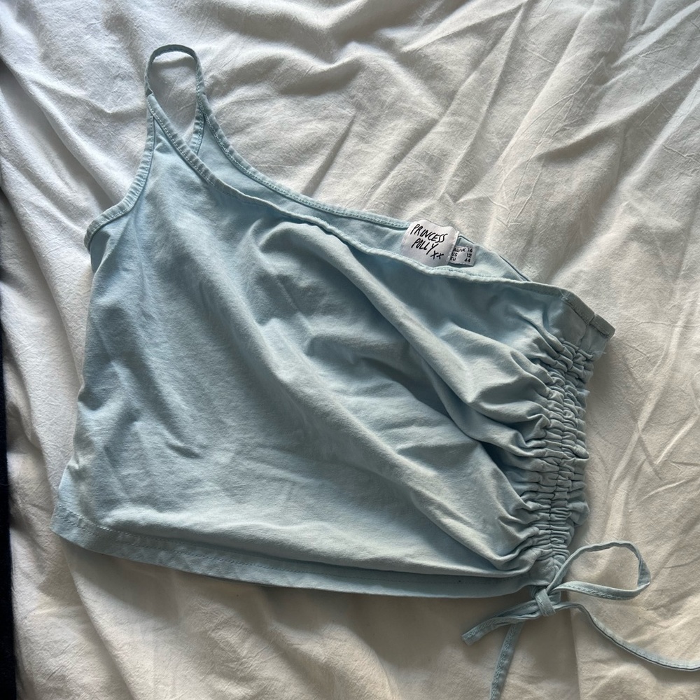Princess Polly one shoulder crop tank top